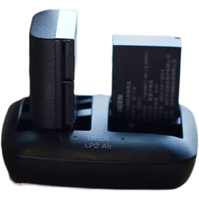 ISDT LP2Air Dual Slot Camera Battery Charger 1.5A Per Channel 25W Max Fast Charger For LP-E6 LP-E12 LP-E17 Lithium Cells