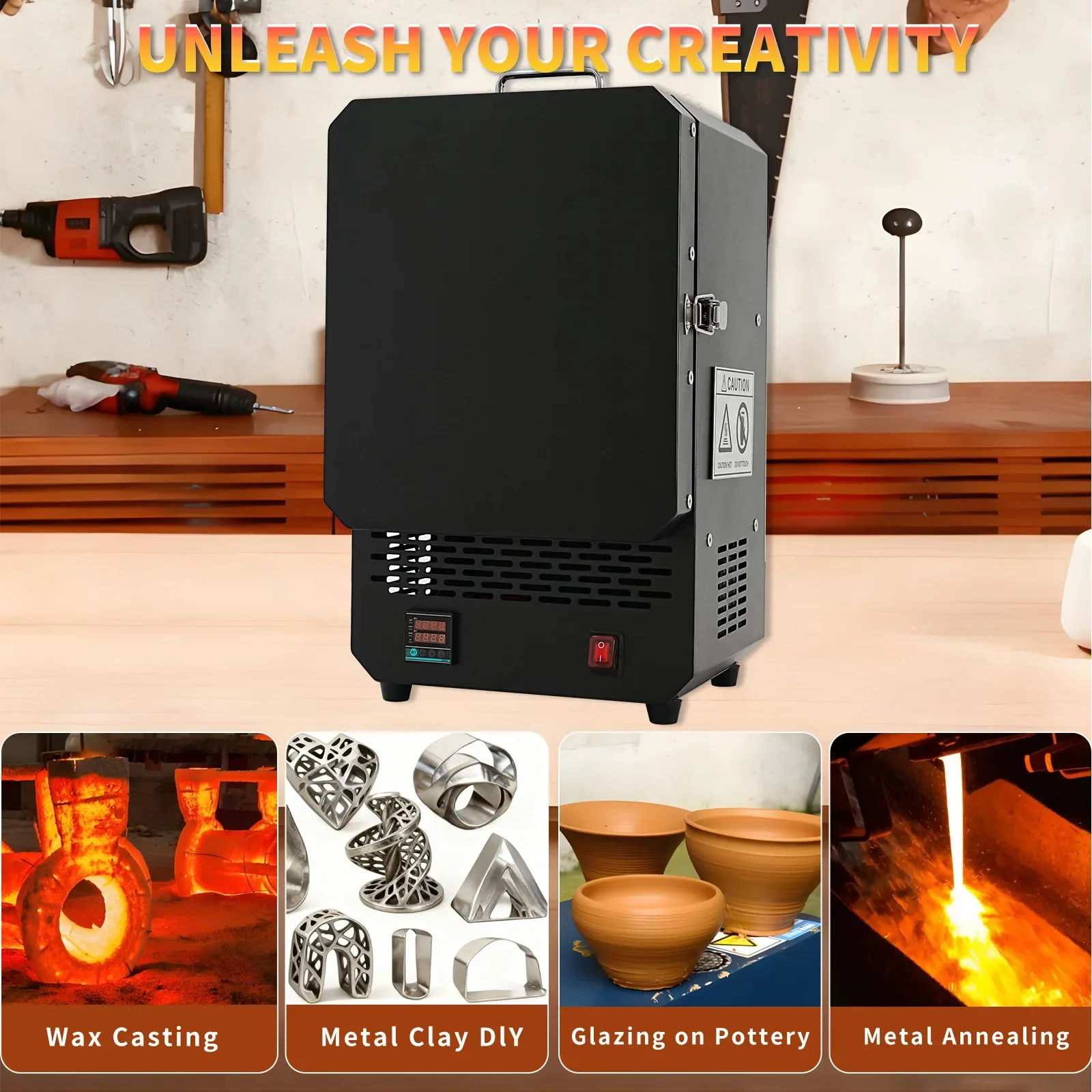 Industrial Electric Kiln Ceramic Equipment Electric Cellar Temperature Control Kiln Porcelain Electric Kiln