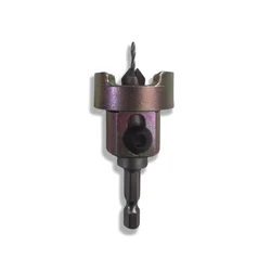 82 Degree Woodworking Countersink Drill Bits Carbide Tipped with Adjustable Depth Stop No Thrust Ball Bearing