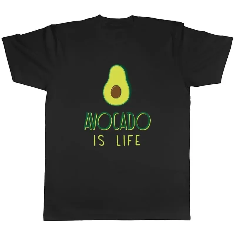 Avocado Is Life Mens Unisex T-Shirt Tee
