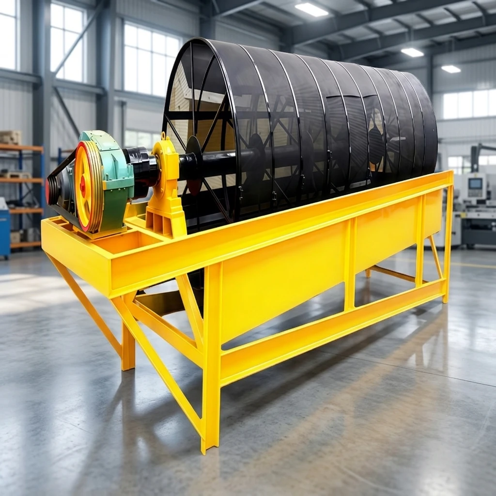 fertilizer particle powder composting drum screening Rotary screening