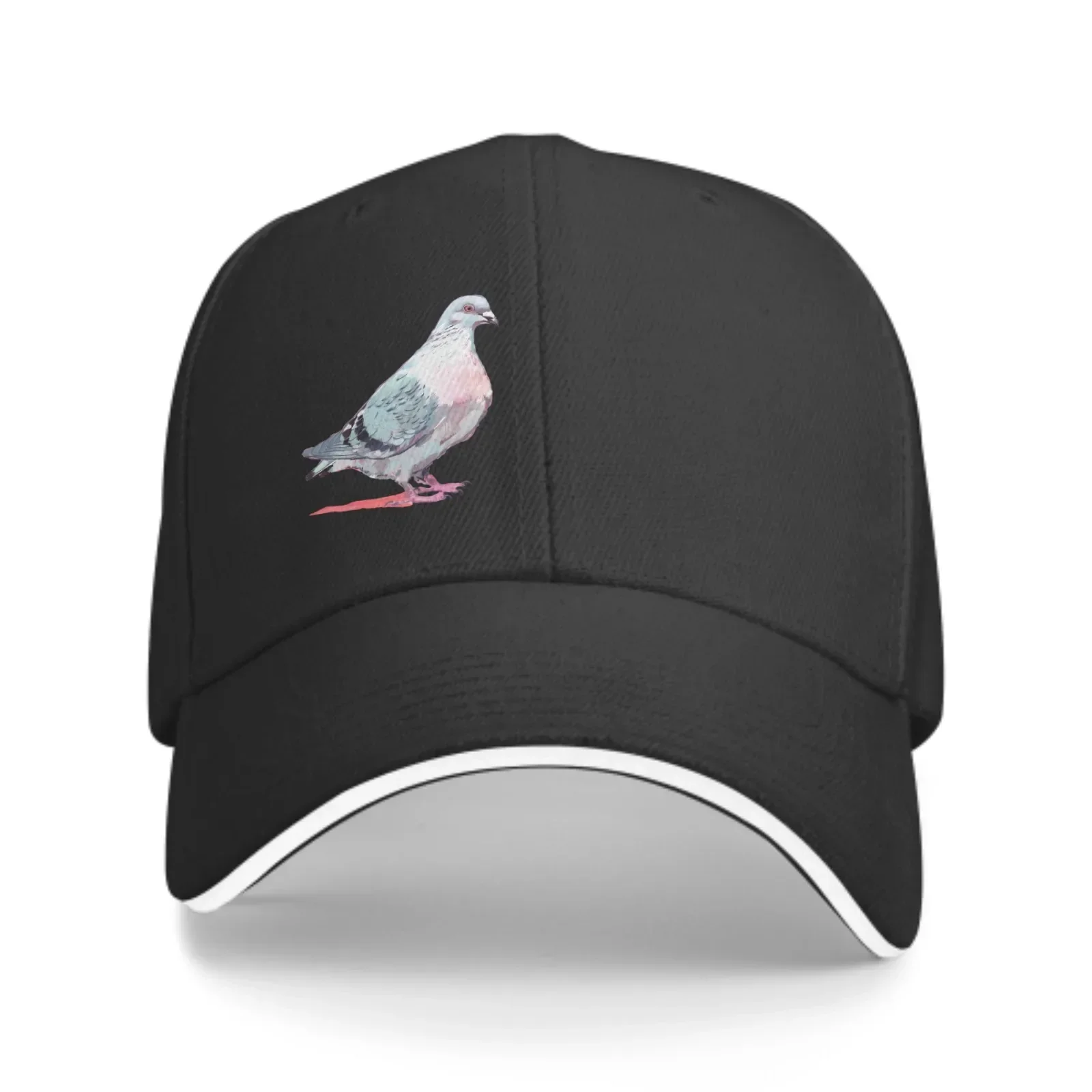 White Dove New Summer Fashion Unisex Adjustable Unstructured Cap Outdoor Tourism Leisure Sunshade Baseball Hat