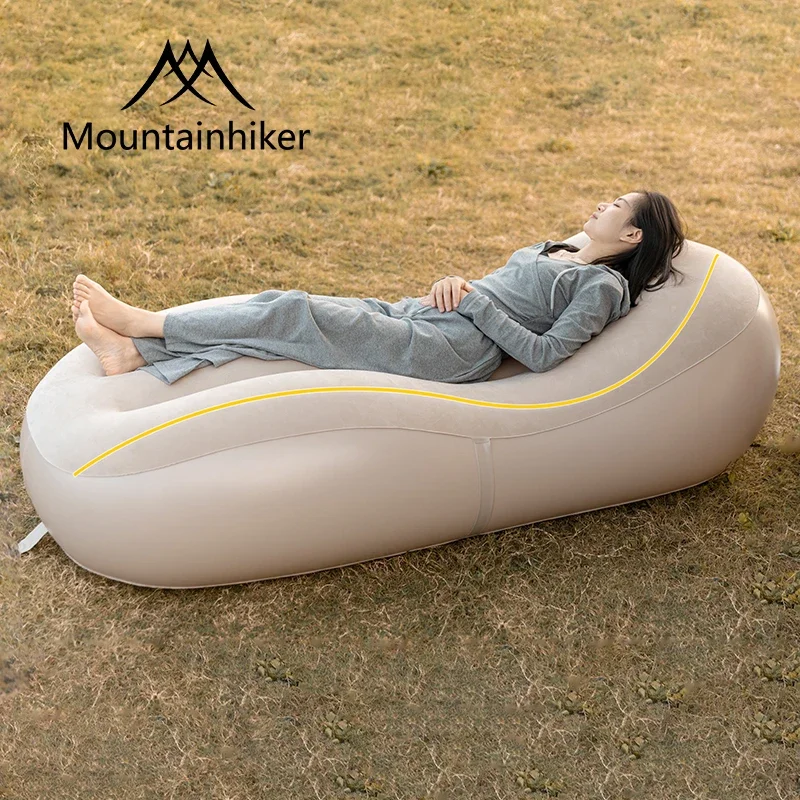 

Mounthiker Inflatable Outdoor Portable Air Mattress Lazy Lunch Break Camping Leisure Automatic Inflatable Bed Sleeping Mat