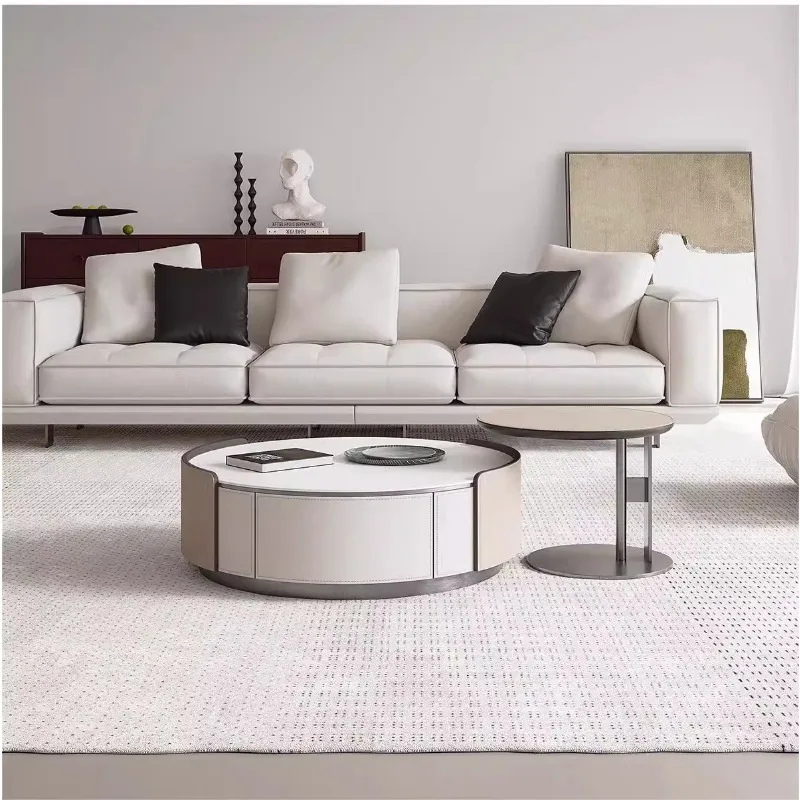 

Bedroom Side Coffee Table Vanity Makeup Round Small Vanity Nordic Modern Coffee Table Design Tavolino Da Salotto Furniture Sets