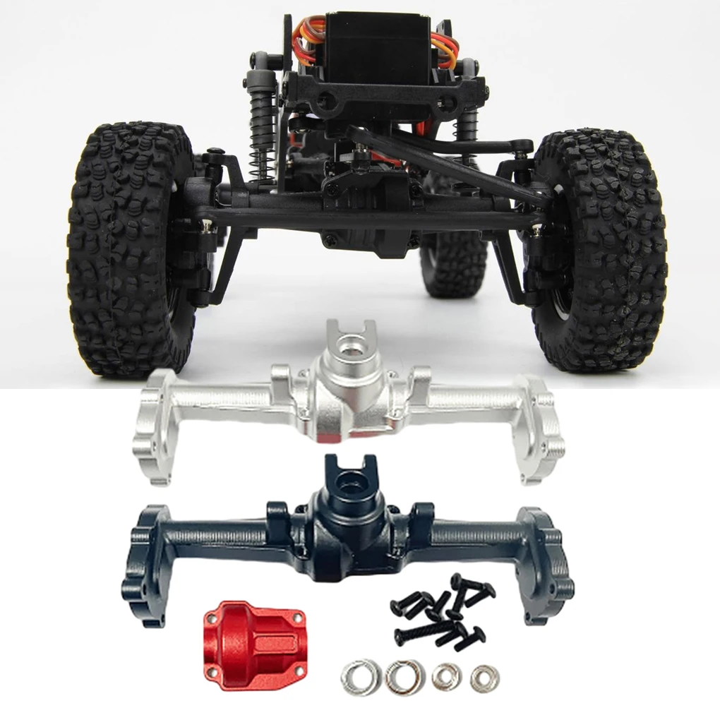 

1pcs Aluminum Alloy 1/18 Rear Axle Housing For Hobbico Dromida RC Car Part RC Car Accessories Replacement Parts Silver