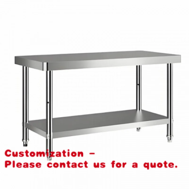 

Высококачественные регулируемые стеллажи и рабочие столы из нержавеющей стали для кухонь от Customization.Factory