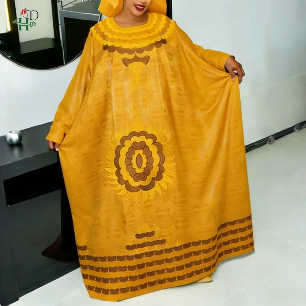 

Африканские платья для женщин, платье-кафтан с вышивкой, платье Bazin Riche для свадебной вечеринки, турецкое платье, традиционный наряд для нигерийской женщины