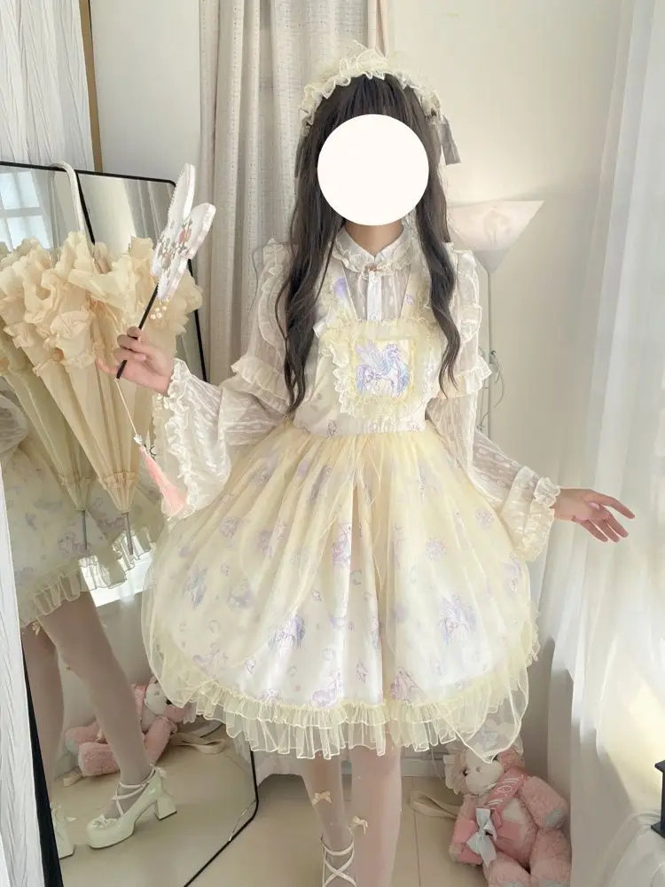 Vestido lolita de verano para mujer