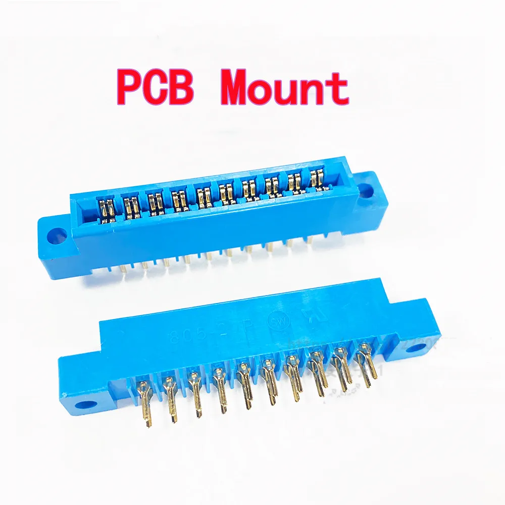 5 قطع موديل 805 3.96 ملم موصل إصبع ذهبي - سلك الجرح ومقبس تثبيت PCB، 8P/10P/12P/20P~72P