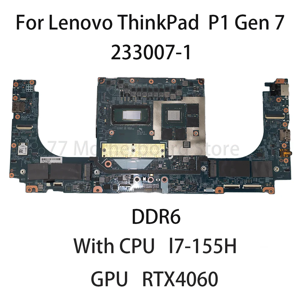 

Материнская плата для ноутбука Lenovo ThinkPad P1 Gen 7 233007 -1 С процессором l7-155H GPU RTX4060 Материнская плата 5B21P78803