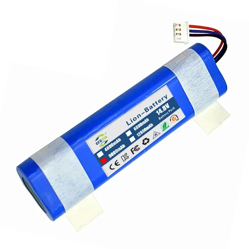 100% new 14.4V 6800mAh Robot Vacuum Cleaner Battery Pack for Ecovacs Deebot Ozmo 900, 901, 905, 930, 937