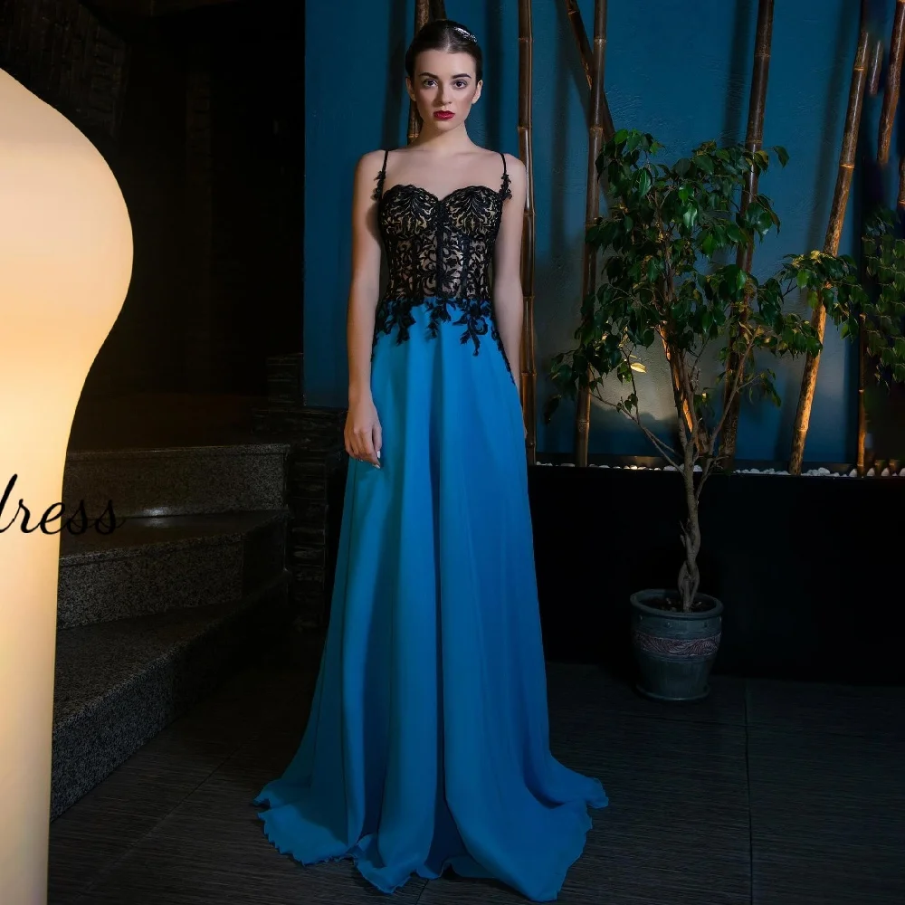 

Customized Exquisite Sweetheart A-line Evening Dress Charming Strapless Prom Dress Lace Applique Party Gown вечернее платье