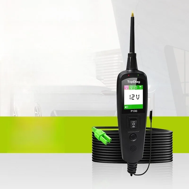 topdiag-p100-2m-10m-car-electrical-circuit-tester-car-circuit-scanning-probe-kit-battery-tester-diagnostic-tool