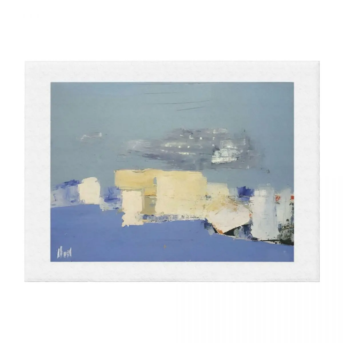

nicolas de stael Throw Blanket Shaggy Hairy manga warm winter Blankets