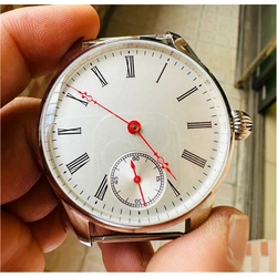 Retro men's dress watch for Seagull ST3600 manual mechanical movement sterile dial micro rotor watch Dropshipping