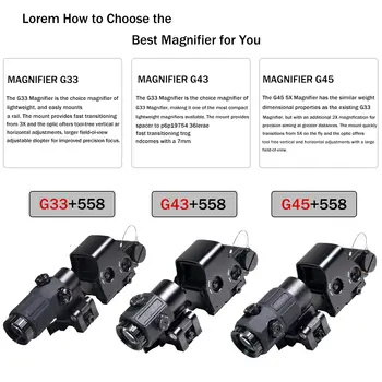 10 best sales Mira holográfica e lupa - №9