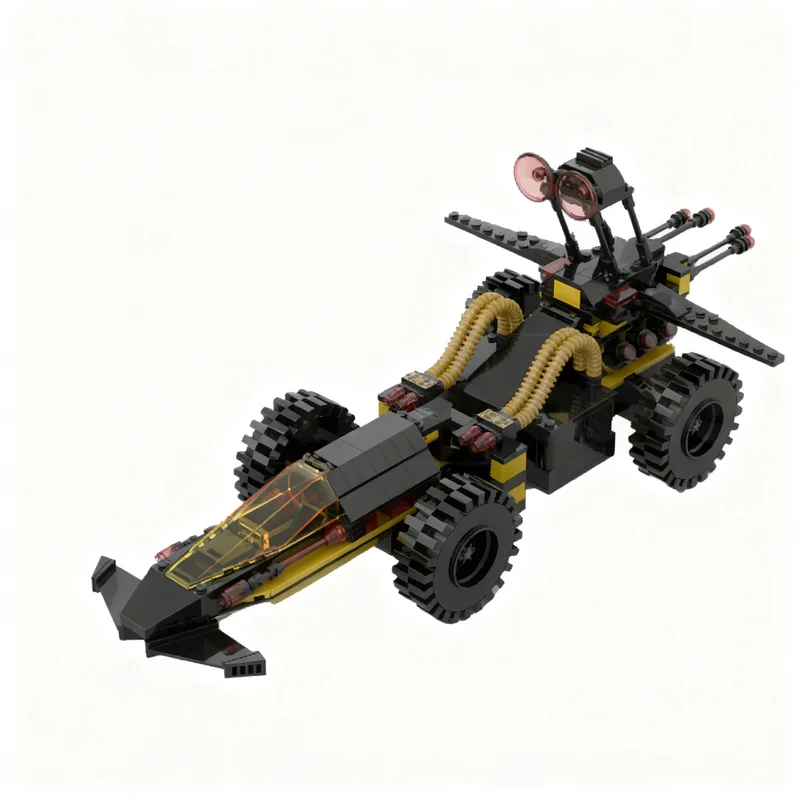 

560PCS MOC Space Exploration Battrax V2 Blacktron I Remake Model Custom Building Blocks DIY Assembly Display Decor Gift Set Home