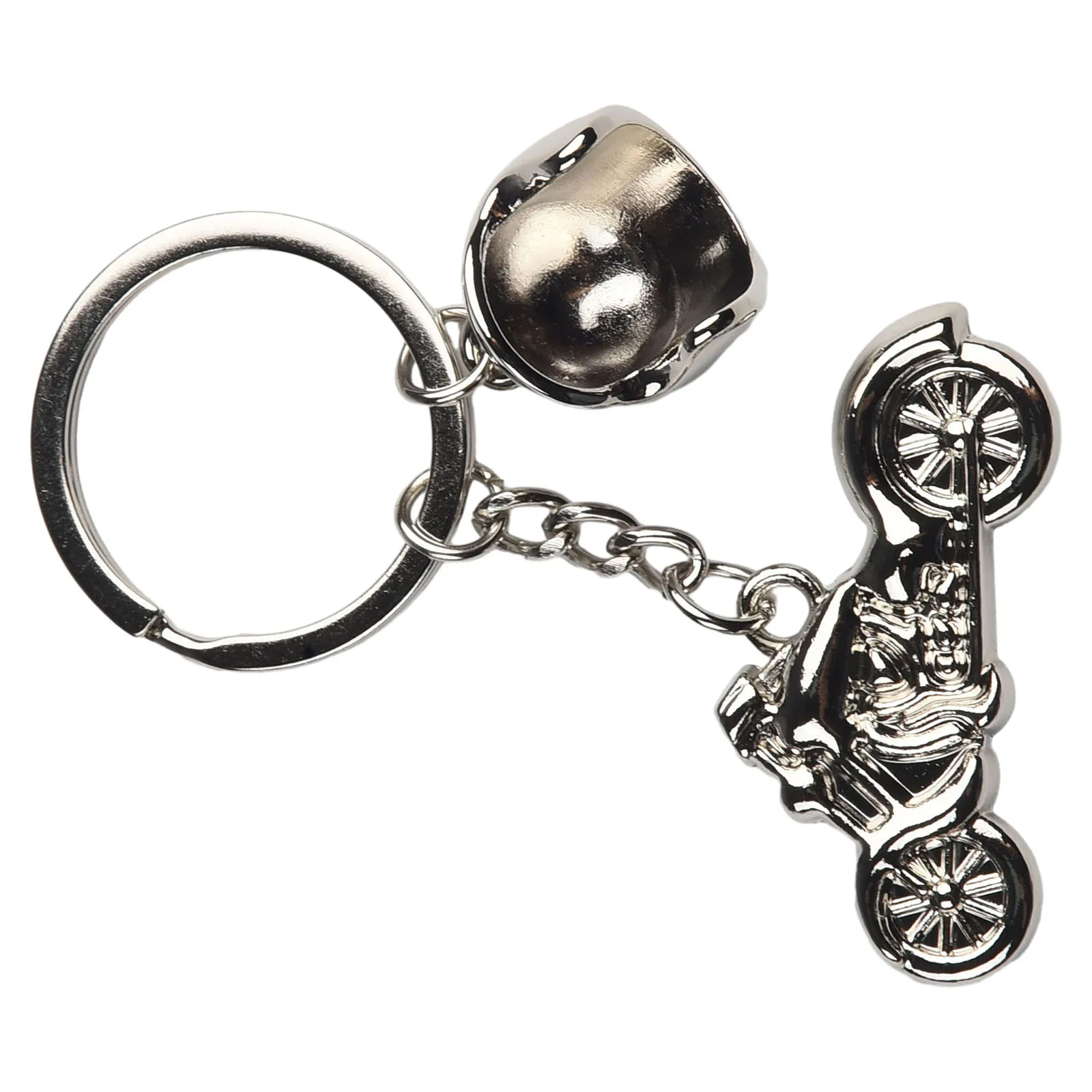 

Car Motocross Motorcycle Metal Keychain Motorcycle Helmet Keychain Auto Parts Car Interior Key Rings Car Accessories