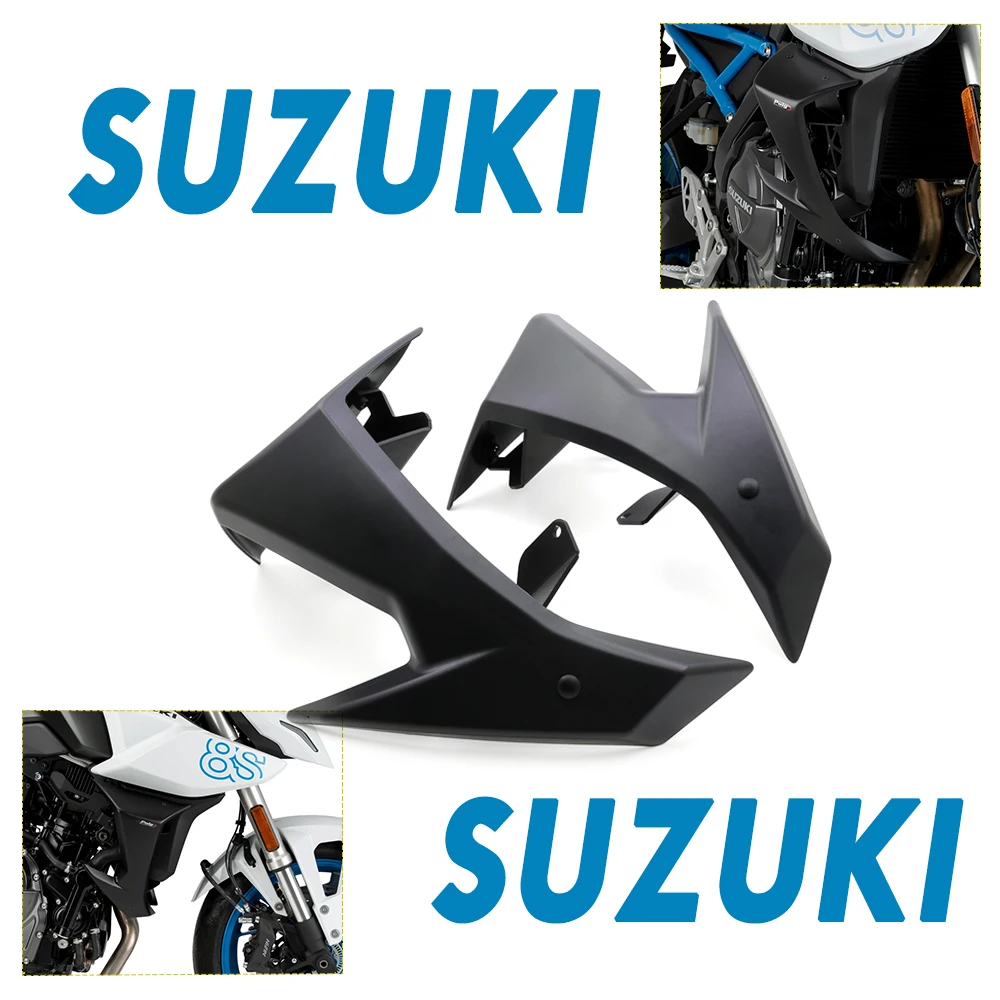 

Motorcycle Front Downforce Spoiler Winglet Frontal Sport Naked Aerodynamic Wing For SUZUKI GSX-8S GSX 8S GSX8S 8s 2023-2025 2024