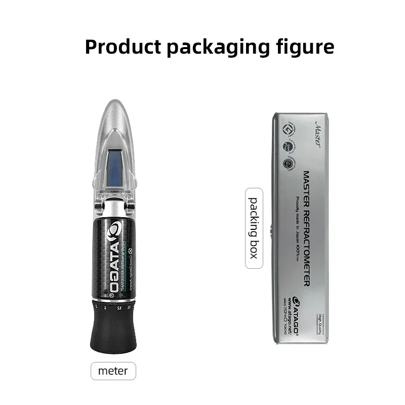 ATAGO suikermeter MASTER-53M refractometer Fruitzoetheidsmeter Concentatiemeter