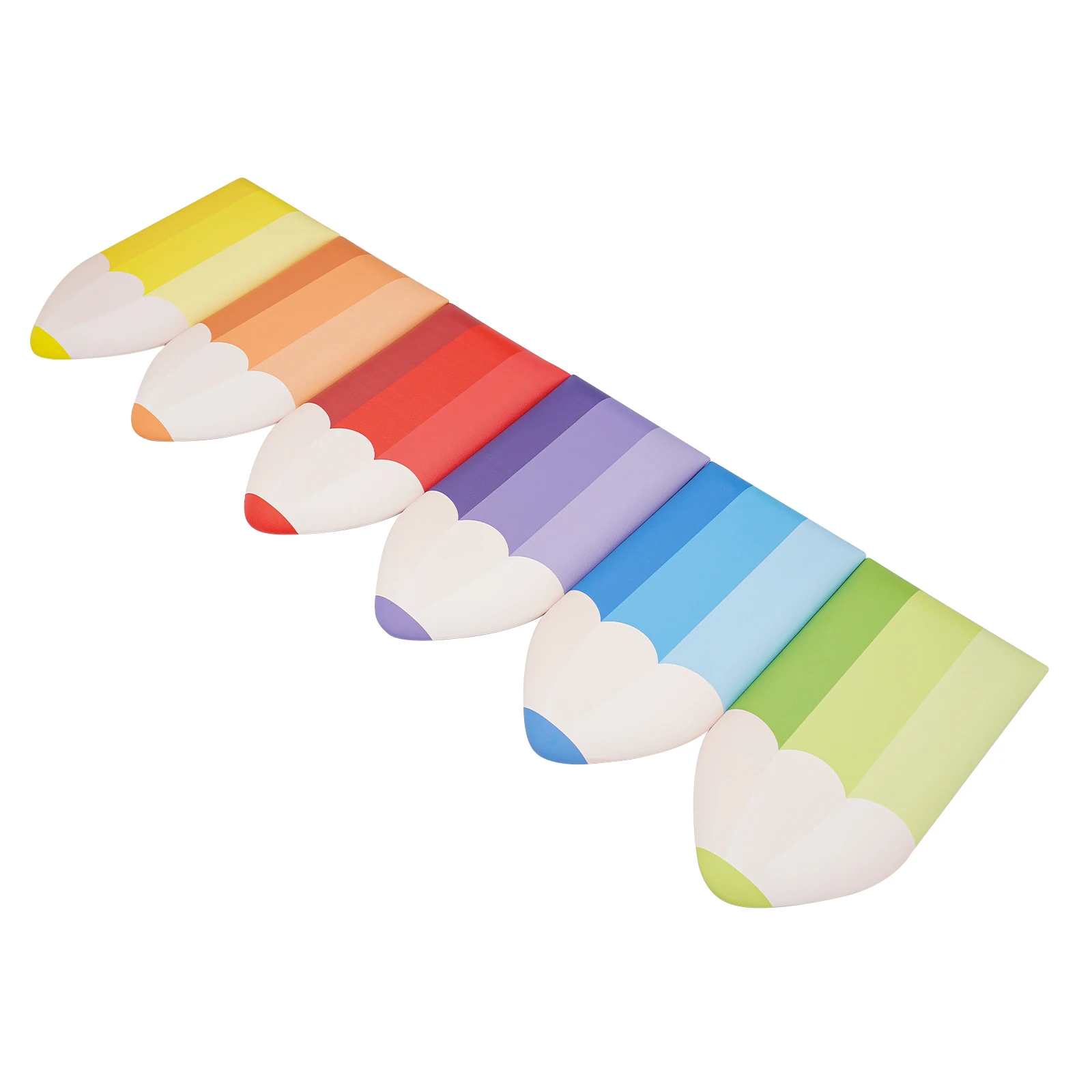 6 قطعة ملصقات جدار قلم رصاص المضادة للتصادم جدار الحشو للأطفال سمك 3 سنتيمتر ذاتية اللصق غرفة الأطفال خلفية #5