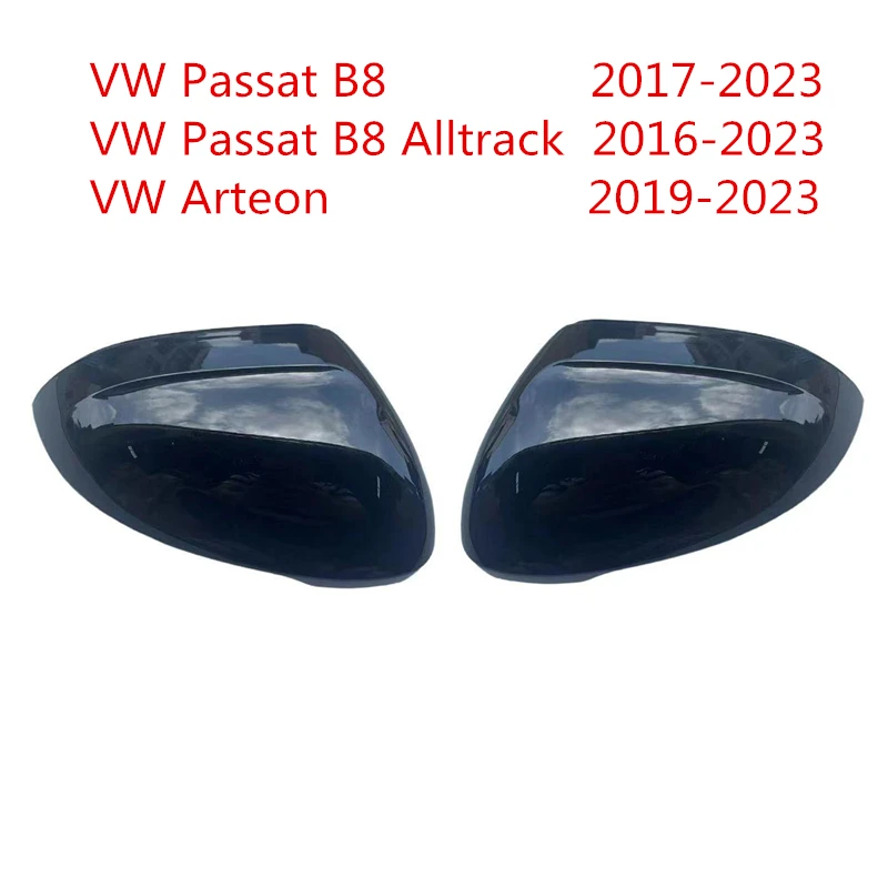 Side Mirror Cover For VW Passat B8 2017-2023 Alltrack 2016-2023 Arteon 2019-2023 Rearview Mirror Housing Automotive Accessories