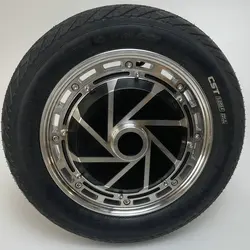 12 Polegada ÚNICO Eixo/eixo Motor 36V48V60v1000w3000w Freio a Tambor Split Rim Hub Para Triciclo Scooter Elétrico ATV Conversão PEÇAS