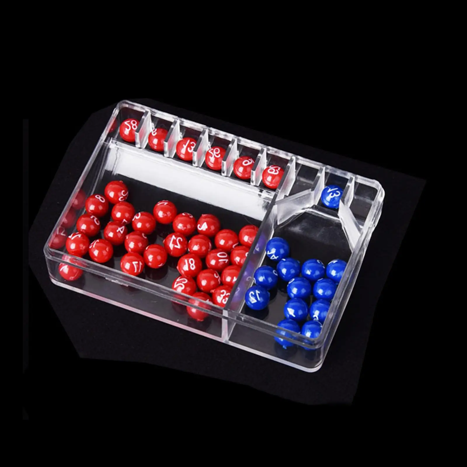 Mini Lottery Machine with Balls Draw Game Lucky Game Fortunate Number Picker