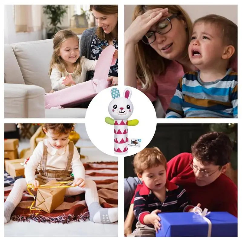 TUNIToys-Jouets mentaires oriels pour bébés avec cloche intégrée, cadeau nouveau-né avec conception de manivelle, jouets pour tout-petits, 0-1 an