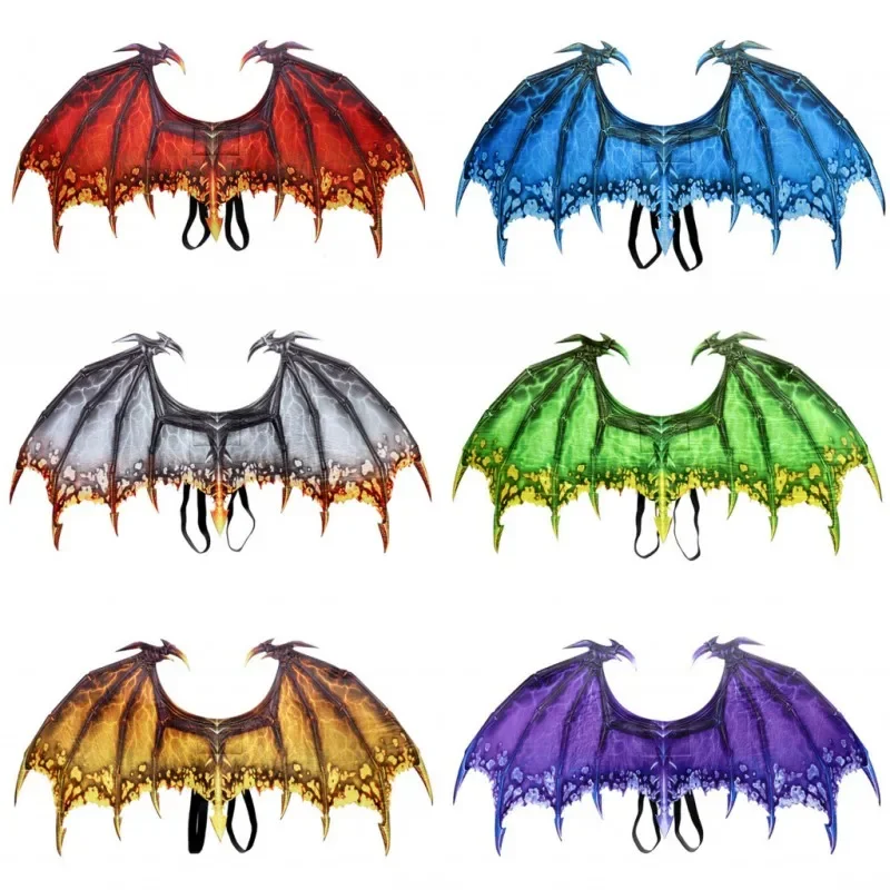 Drachenflügel für Erwachsene, Jungen und Mädchen, Kinder, Halloween-Dekoration, Karneval, Party, Tierkostüme, Maskerade, Cosplay, Drachenflügel-Requisiten