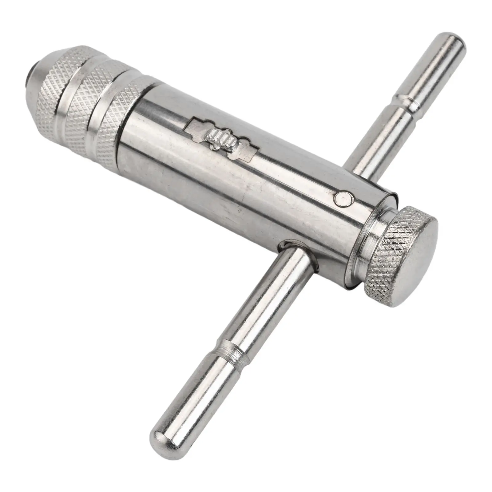 

Сверхмощный инструмент с Т-образной ручкой, включая регулируемый механизм и пять совместимых винтов для использования в плотных помех.