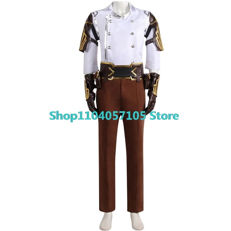 Arcane cosplay Jayce costume LOL Arcane 2 for Adult Fantasia Halloween Carnival Roleplay Disguise Suit anime party cosplay