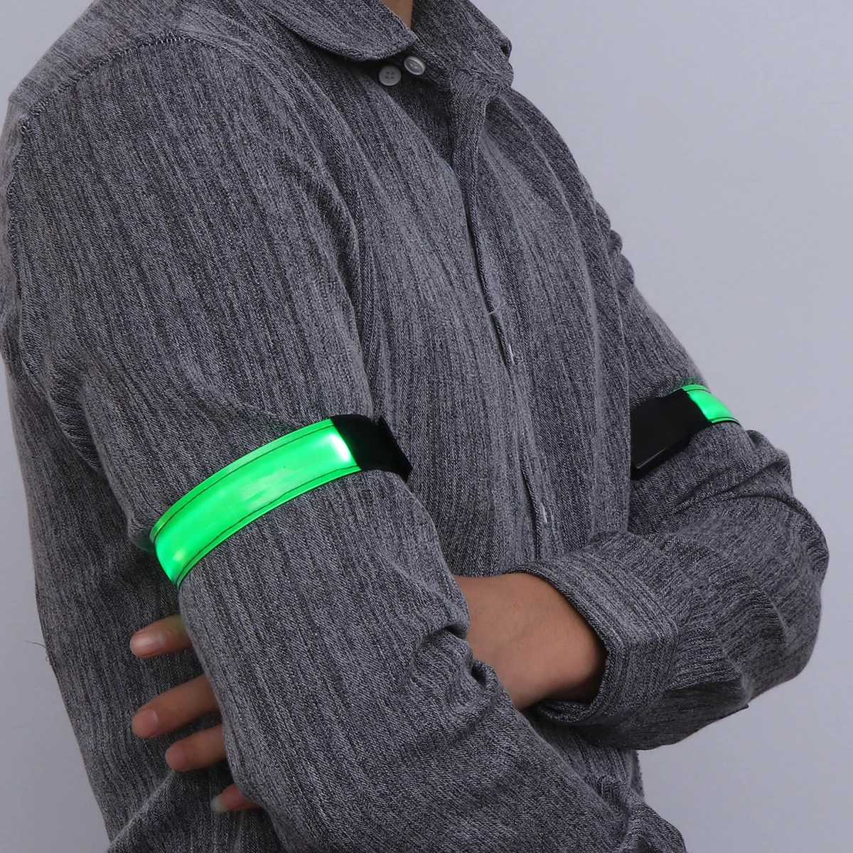 

3pcs Glowing Armband LED Reflective Wristbands Safety Night Jogging Camping Hiking Accessories Luminous Bracelets Outdoor