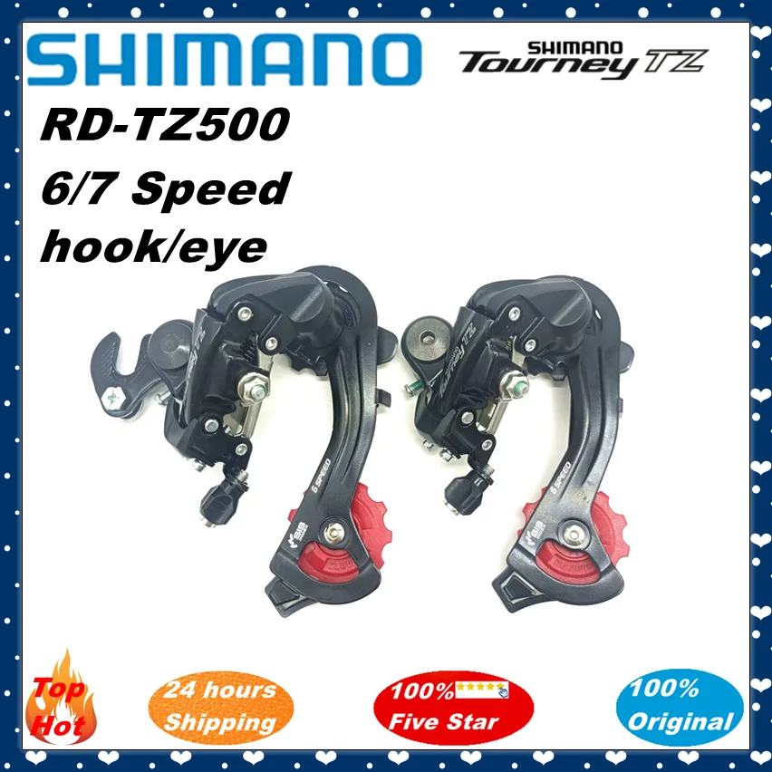 Shimano Tourney TZ500 7 Speed Groupset RD-TZ500 Bike Rear Derailleur TZ500-7 Cassette 14-28T 14-34T CN-HG71 Bike Chain 112L