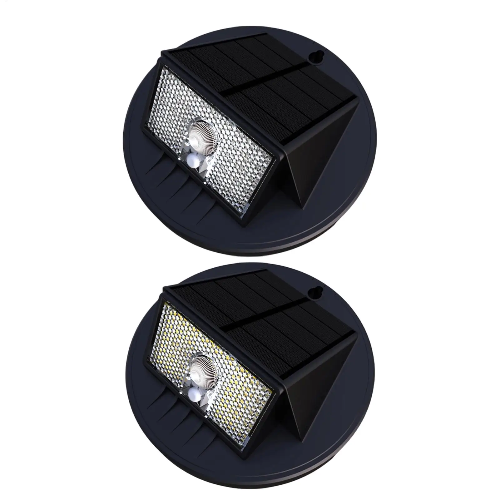Solar Fence Light LED Motion Sensor Waterproof Lamp Decor Solar Power Lantern For Yard Lawn Path Walkway Driveway Patio Porch