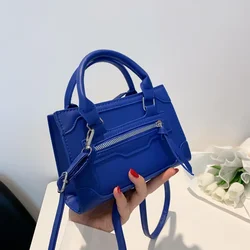 Crossbody Bag for Women New Fashion Casual Western Style Shoulder Handbag Simple Texture Messenger Small Square Bag