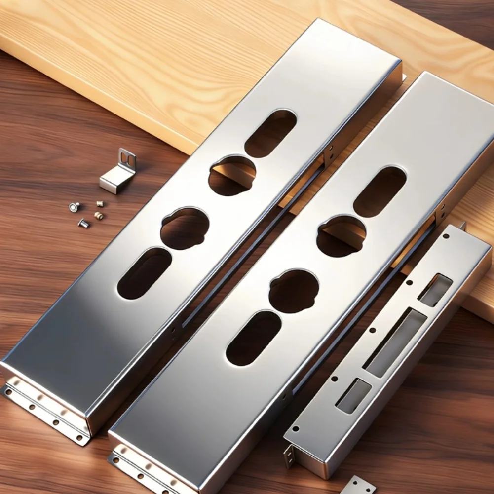 Adjustable Stainless Steel Lock Housing For Fingerprint Lock Conversion On Old Doors Without Left Right Distinction