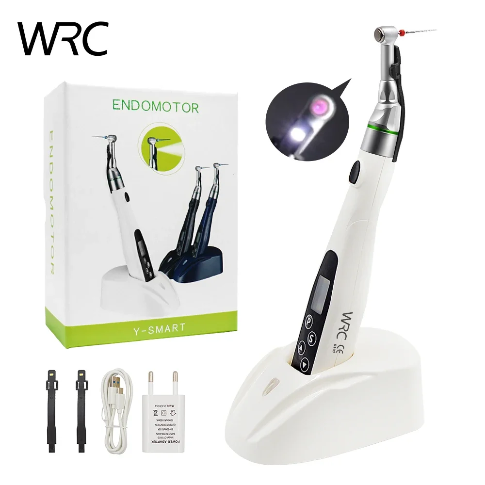 Dental Wireless Endo Motor Endodontic Treatment with LED Lamp 16:1 Contra Angle Endodontic Instrument