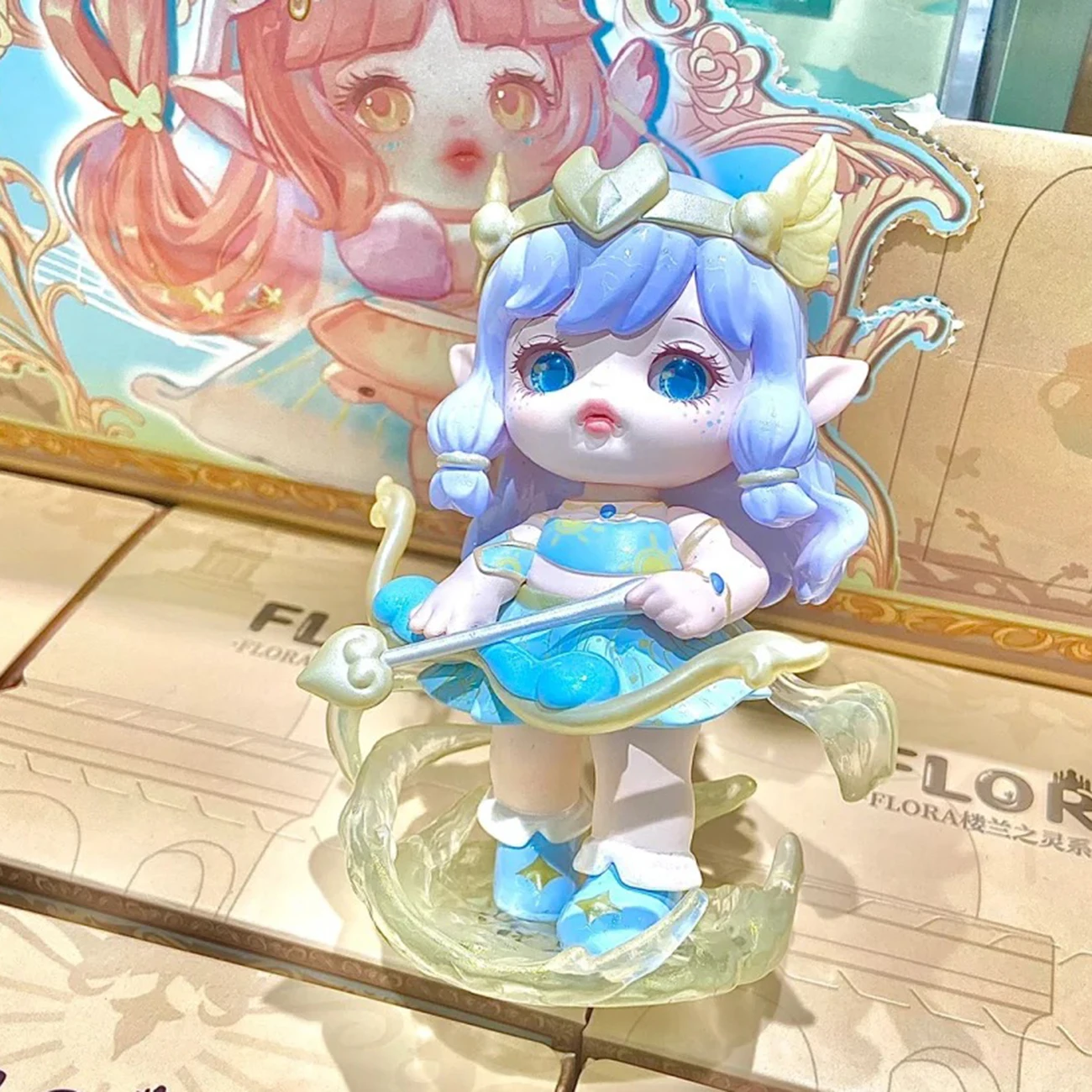 حقيقية فلورا لولان الروح سلسلة صندوق أعمى اللعب Kawaii عمل الشكل مفاجأة صندوق Caixa Misteriosa زخارف مكتب هدية عيد ميلاد #4