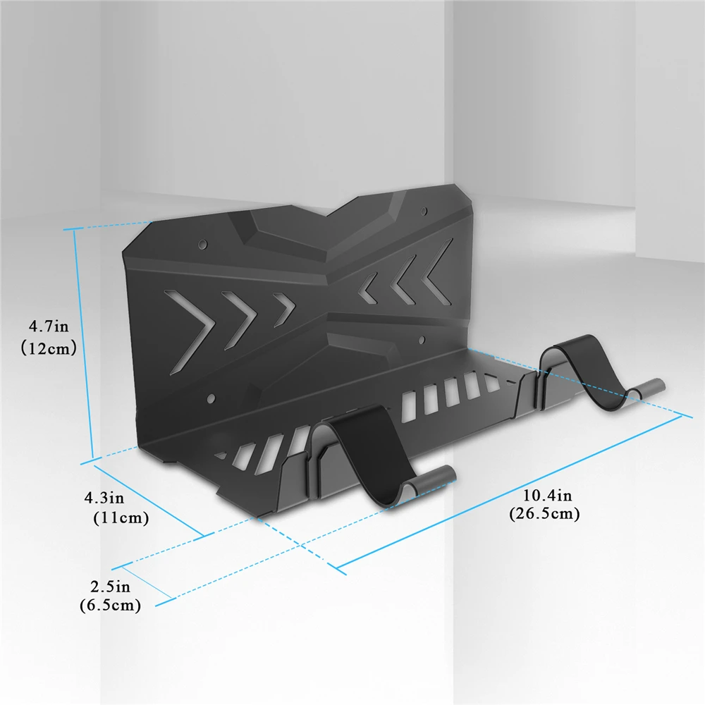 

Настенный кронштейн для консоли PS5, настенный держатель, стеллаж для хоста игр, кронштейн для хранения, подставка, аксессуары