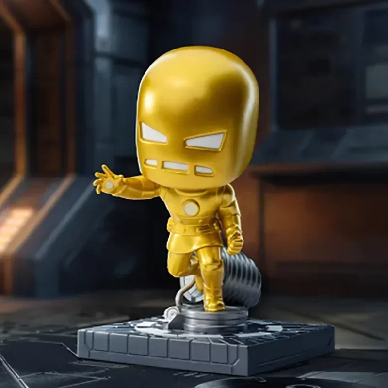 

Pop Mart Ironman A Journey Through Armors Series Blind Box Original Action Figure Cartoon Model Mystery Box Collection