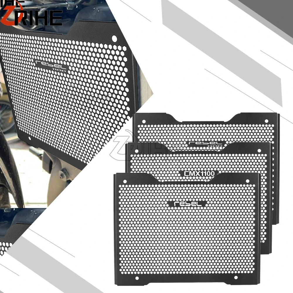 

2025 2024 Motorcycle Radiator Guard Grille Cover PROTECTOR Protective Grill For HONDA REBEL 1100 CM1100 CMX11000 CMX 1100 2021