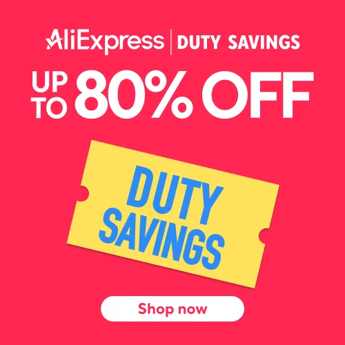 AliExpress Duty Savings
