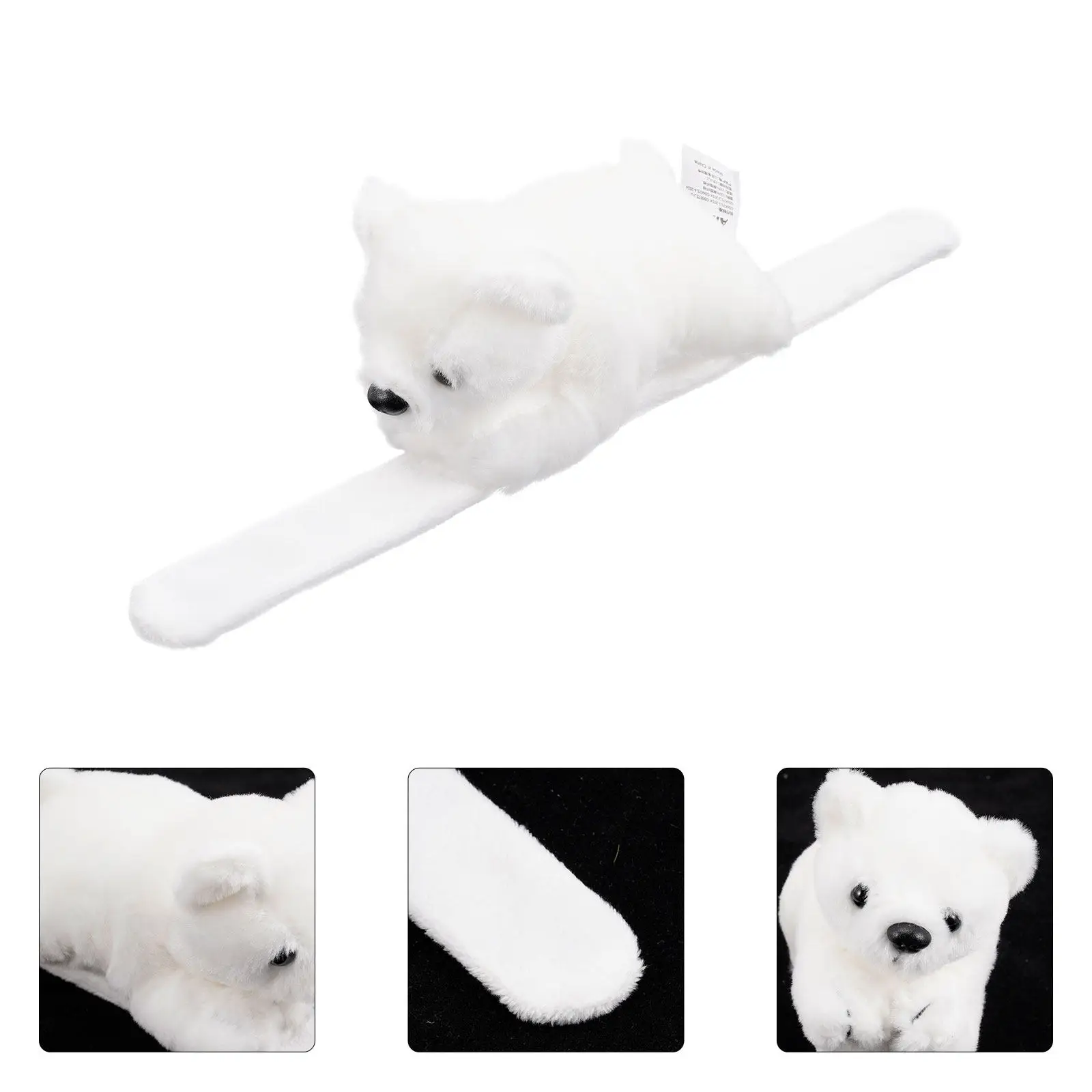 

Мягкий гибкий браслет-хлопушка в виде кита для детей, удобный плюшевый браслет-хлопушка, сувениры для вечеринок, подарки на день рождения и Рождество