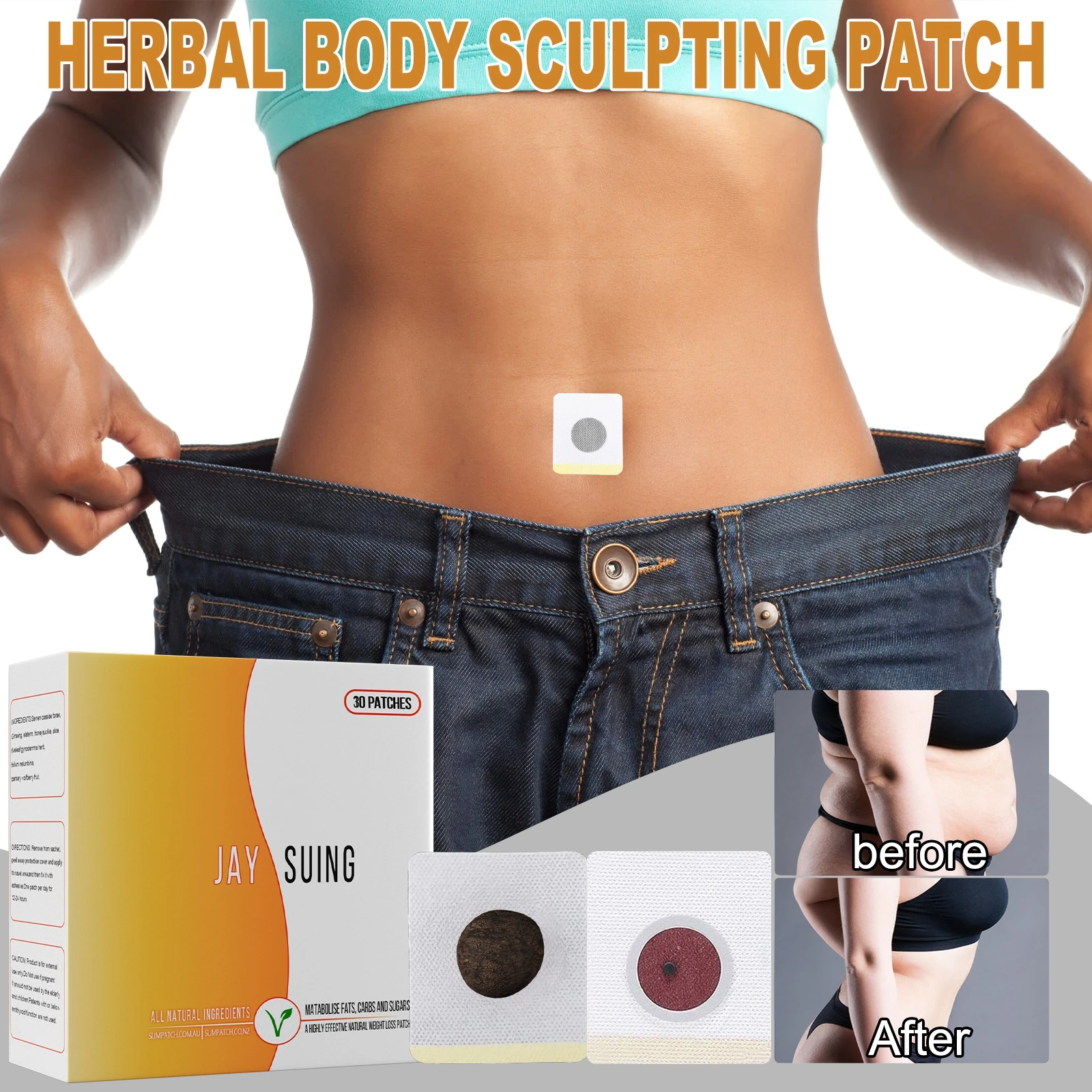 

10Pcs S-limming Product Weight Loss Slim P-atch Navel S-ticker Fat BurningWeight LoseBelly Waist Plaster Health Dropshipping New