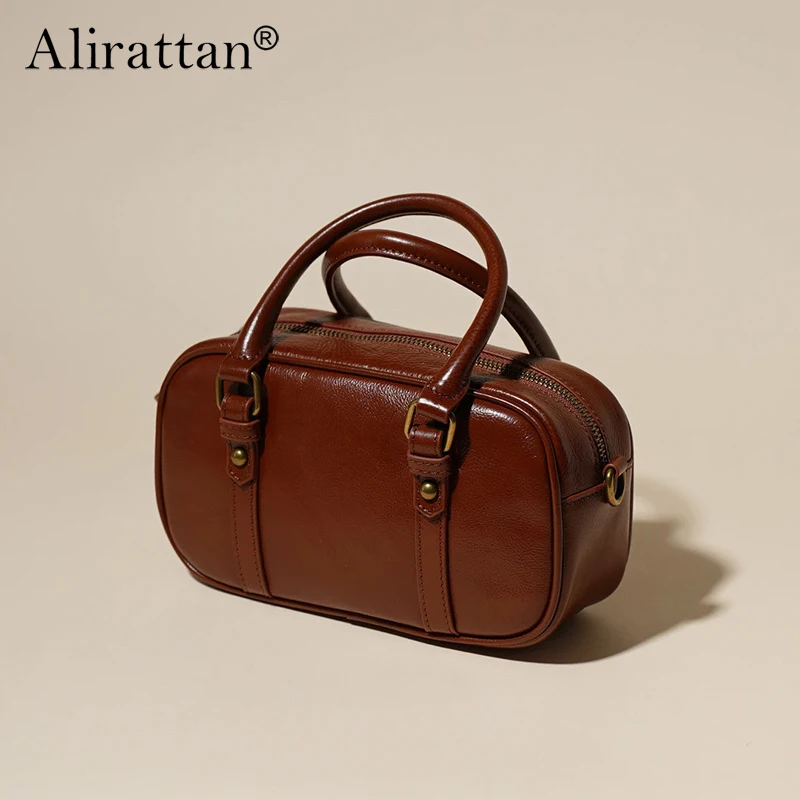 

Alirattan 2025 New Versatile Shoulder Bag Diagonal Cross women's bag Fashionable Handheld Simple Handbag