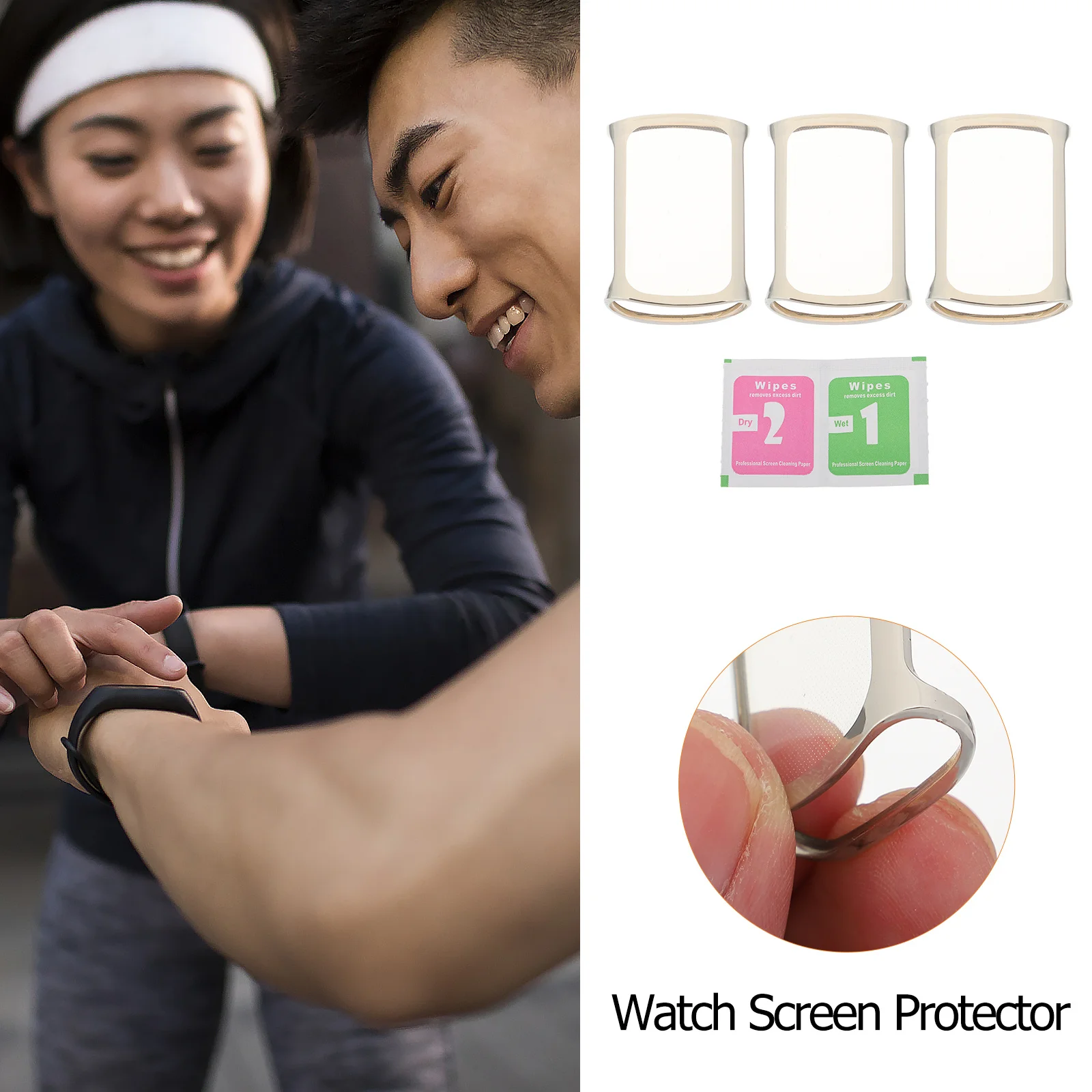 

Anti-Scratch Screen Protective Shell Full Cover For 5 Smartwatch Hd Case All-Around Protection Watch Screen