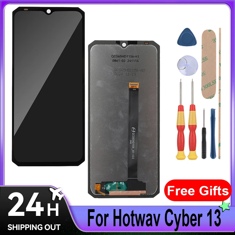 For HOTWAV T7/Cyber 13/Cyber 13 Pro/Note 13 MAX/Note 15 Pro/LCD Display + Touch Screen + Tools
