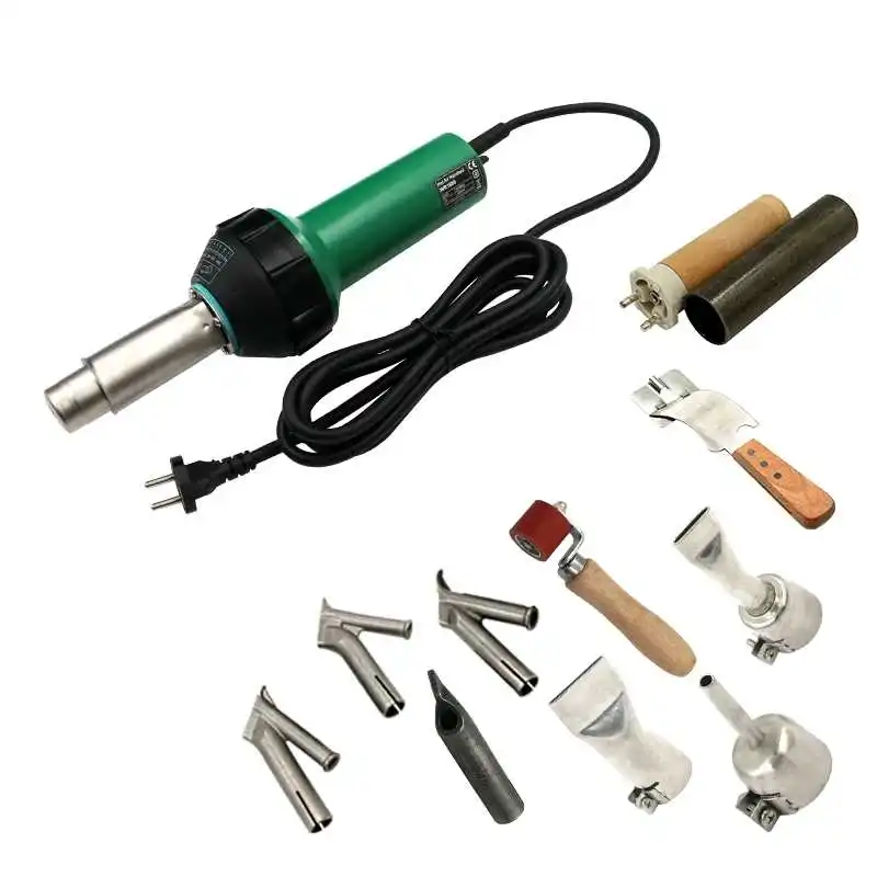 

Plastic Welding Gun Hot Melt Welding Repair PVC Plastic Floor Hot Air Gun PP Board Welding Machine Handheld Hot Air Tool