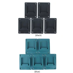 5x Electric Tool Mount Holder for Bosch/Makita 18V Lithium Battery Storage Rack